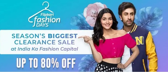 Flipkart Fashion Budget Dhamaka Sale 11 12 Jan 2022 Upto 80